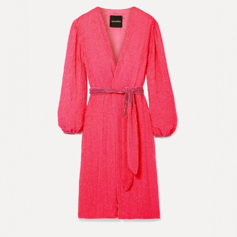 Retrofete Audrey Wrap Dress